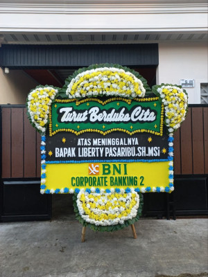 Papan Bunga Duka di Tanjung Pagar