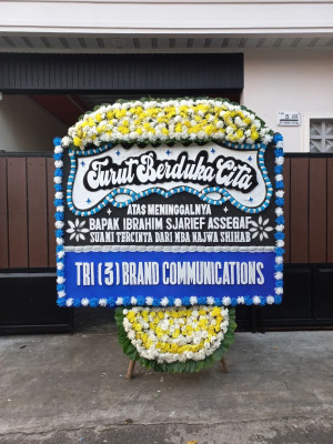 Papan Bunga Duka di Tanjung Pagar